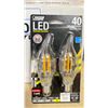 Image 2 : ASSORTED FEIT LED LIGHTING INCLUDING 3W TUBULAR BULBS, 3.8W CHANDELIER DIMMABLE BULBS