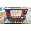 Image 2 : PALLET OF ASSORTED LIGHT BULBS, ELECTRIC INSULATORS, BRACKET MOUNTS, OUTLET BOX EXTENDERS & MORE