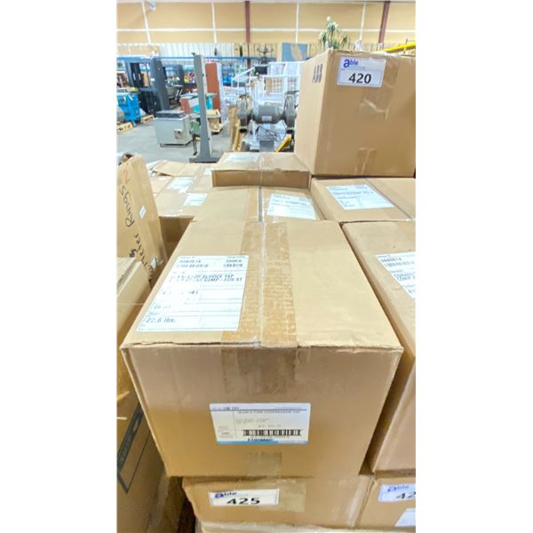 3 CASES OF OB 101 ALUMINUM H-TYPE COMPRESSION CONNECTORS 250 PER CASE