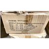 Image 2 : 6 CASES OF 4" OCTAGONAL BOXES WITH CONCENTRIC KOS ITEM NO. 54171-KSSX