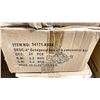 Image 2 : 6 CASES OF 4" OCTAGONAL BOXES WITH CONCENTRIC KOS ITEM NO. 54171-KSSX
