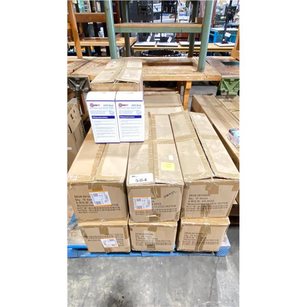 PALLET OF APPROX 11 BOXES OF GENUINE FIT KN95 MASKS