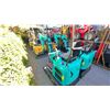 Image 2 : AGT INDUSTRIAL MH12-Z TEAL GAS POWERED RUBBER TRACK MINI EXCAVATOR WITH ATTACHED