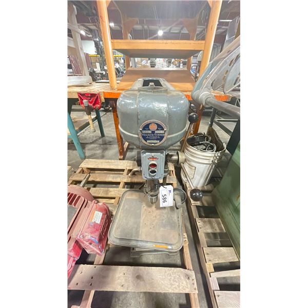 WALKER TURNER INDUSTRIAL DRILL PRESS MODEL # 1216-32