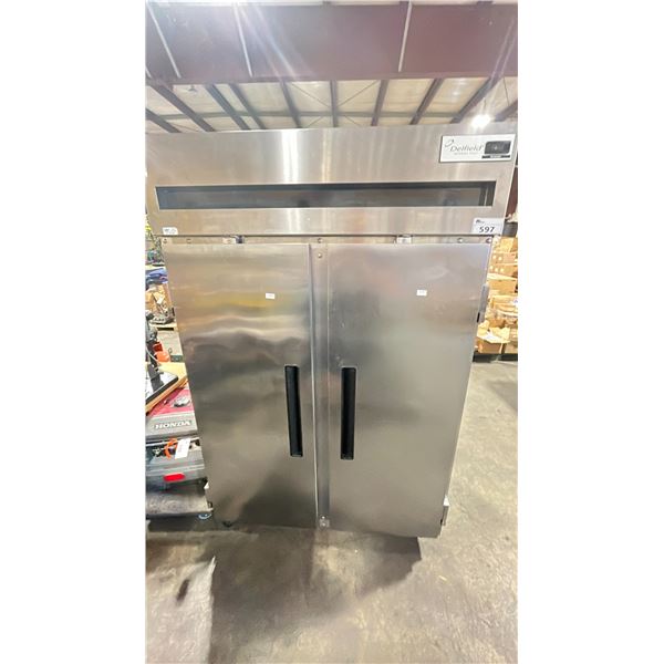 DELFIELD  6000XL 2- DOOR STAINLESS STEEL FREEZER