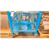 Image 1 : STEEL CAGE ROLLING CART APPROX 4 X4 X4