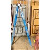 Image 2 : WERNER 6' BLUE INDUSTRIAL STEP LADDER