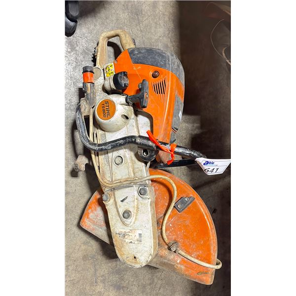 GAS POWERED STIHL TS 800 PROFESSIONAL CEMENT CUTTING HAND SAW