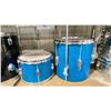 Image 3 : SHELF OF ASSORTED PROFESSIONAL DRUMS 8PCS