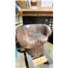 Image 1 : SOLID WOOD NATURAL STUMP CHAIR