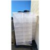 Image 3 : PALLET OF FOLDING TOP STORAGE BINS & PALLET OF WHITE STORAGE BASKETS