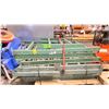 Image 1 : PALLET OF INDUSTRIAL ROLLER CONVEYORS