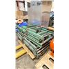 Image 3 : PALLET OF INDUSTRIAL ROLLER CONVEYORS