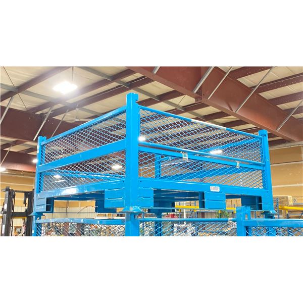 HEAVY DUTY METAL PALLET MATERIAL CAGE