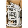Image 2 : 2 BOXES OF 4" STEEL SET SCREW COUPLING & 5/8" CLEVIS, DEAD END-SECONDARY'S