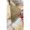 Image 2 : STEEL FRAME INDUSTRIAL WELDING SCREEN APPROX 8'W X 7'H