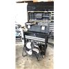 Image 1 : METAL TOOL CART, ACDELCO AGM BATTERY, DEWALT PLASTIC TOOL BOX W/ TOOLS AND METAL