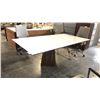 Image 2 : ROVE CONCEPTS WALNUT GLASS TOP 88" X 47" BOARDROOM TABLE