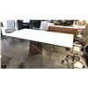 Image 5 : ROVE CONCEPTS WALNUT GLASS TOP 88" X 47" BOARDROOM TABLE