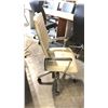 Image 2 : GLOBAL ACCORD TAN LEATHER HI-BACK EXECUTIVE CHAIR