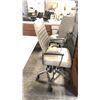 Image 2 : GLOBAL ACCORD TAN LEATHER HI-BACK EXECUTIVE CHAIR (STAIN PRESENT)