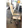 Image 2 : GLOBAL ACCORD TAN LEATHER HI-BACK EXECUTIVE CHAIR