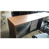 Image 2 : ROVE CONCEPTS WALNUT/MARBLE 63" X 31" DESIGNER DESK