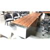 Image 2 : ROVE CONCEPTS WALNUT/MARBLE 63" X 31" DESIGNER DESK