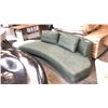 Image 2 : GALLOTTI & RADICE JADE GREEN 108" DESIGNER SOFA