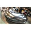 Image 3 : CHROME STYLE  FINISH 108" X 48" CUSTOM DESIGN CONVERSATION UNIT