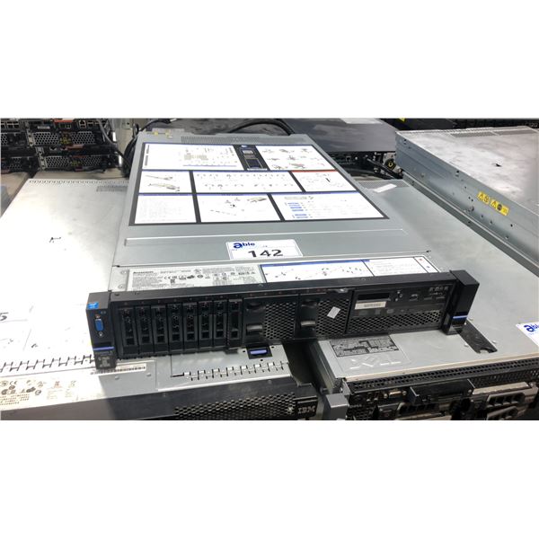 LENOVO SYSTEM X 3650 M5 ENTERPRISE-GRADE SERVER AND STORAGE SYSTEMS MDL:5462-AC1 - NO HARD DRIVES