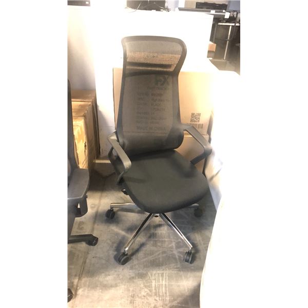 BLACK FX IMPEX MESH HI-BACK REV CHAIR