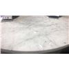 Image 2 : MARBLE WOODEN BASE COFFEE TABLE 50" INCH DIAMETER