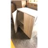 Image 2 : GREY OAK 36" DOUBLE DOOR CABINET