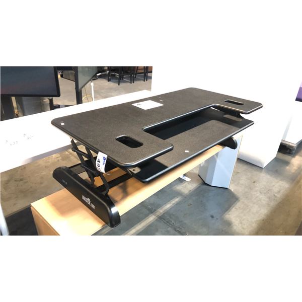 BLACK VARIDESK CUBEPLUS 48" STANDING DESK CONVERTER