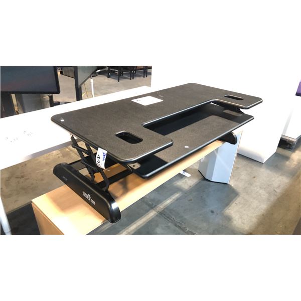 BLACK VARIDESK CUBEPLUS 48" STANDING DESK CONVERTER