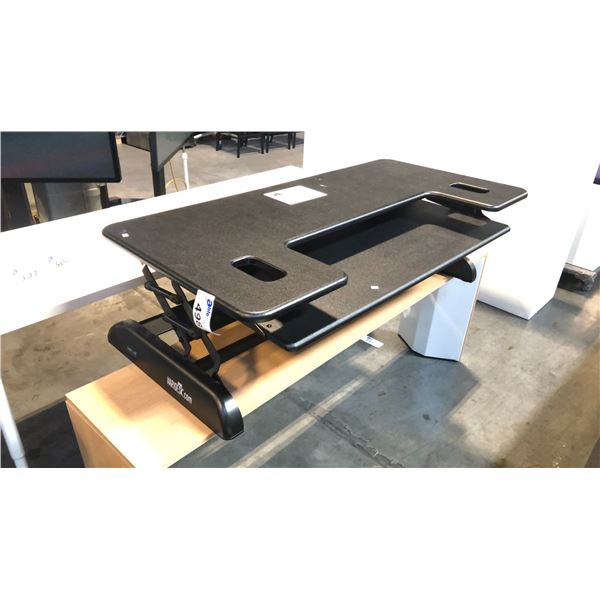 BLACK VARIDESK CUBEPLUS 48  STANDING DESK CONVERTER