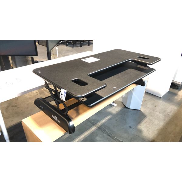 BLACK VARIDESK CUBEPLUS 48" STANDING DESK CONVERTER