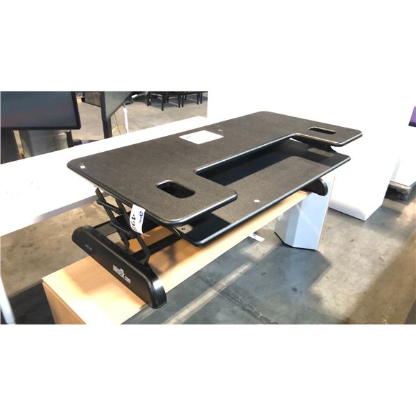BLACK VARIDESK CUBEPLUS 48" STANDING DESK CONVERTER