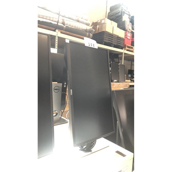 DELL 24" COMPUTER MONITOR CIRCA-2016 W/ POWER CABLE