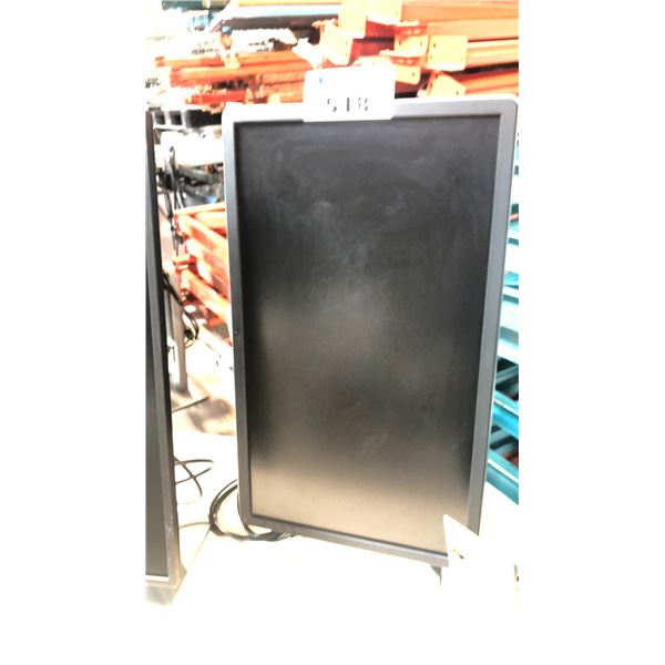 DELL 24" COMPUTER MONITOR CIRCA-2016 W/ POWER CABLE