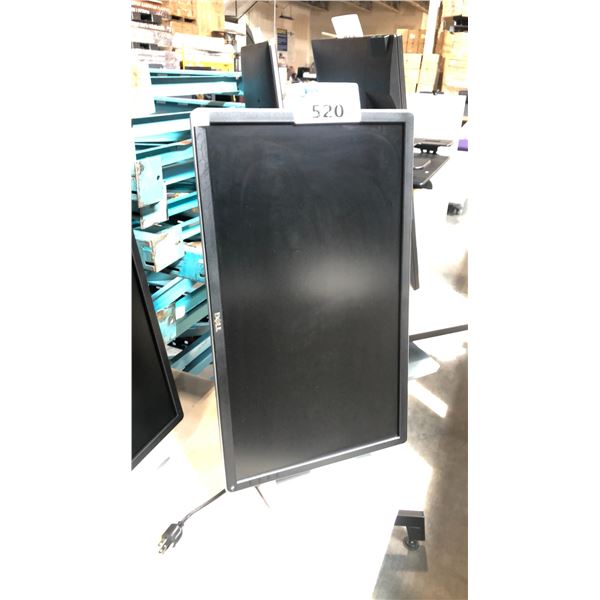 DELL 24" COMPUTER MONITOR CIRCA-2016 W/ POWER CABLE