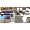 Image 2 : WHITE NON-FIBER GLASS PLANTER/DIVIDER D16" X W72" X H48"