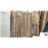 Image 1 : VERTICAL WOODEN DIVIDER D8" X W96" X H72"