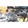 Image 3 : RACK OF MIXED ITEMS INCL 3 LENOVO T480, T480 AND W530 THINKPADS W/ POWER CABLE, 6 TABLETS,