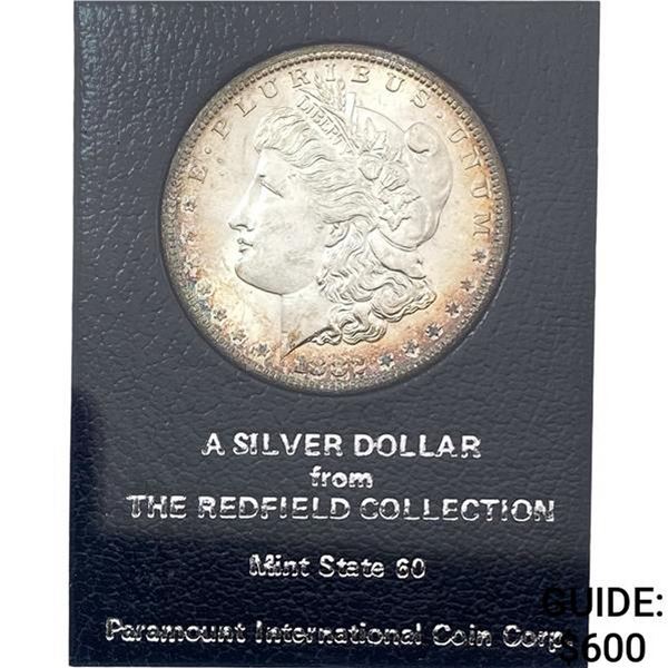1882-S Morgan Silver Dollar REDFIELD MS60