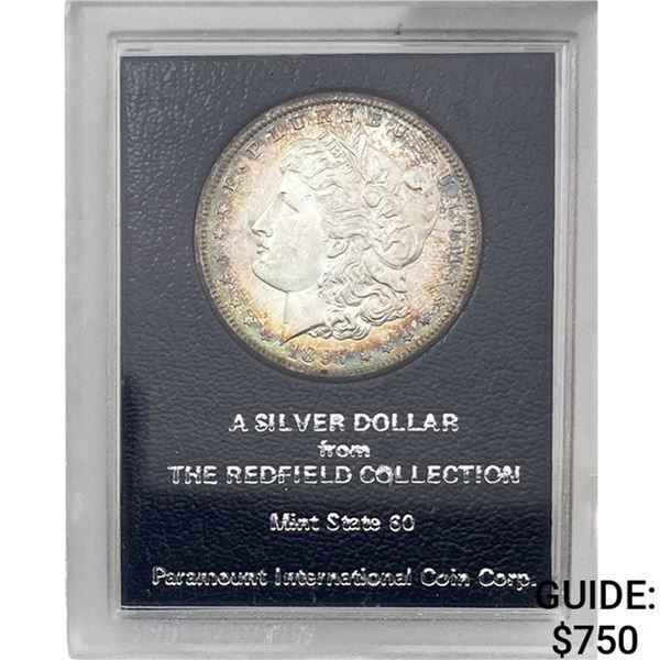 1897-S Morgan Silver Dollar REDFIELD MS60