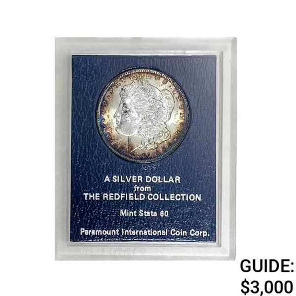 1891-CC Morgan Silver Dollar REDFIELD MS60