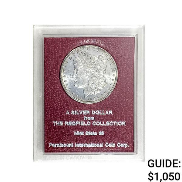 1888-O Morgan Silver Dollar REDFIELD MS65 PL