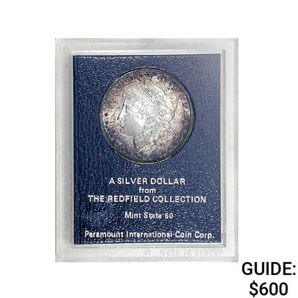1881-S Morgan Silver Dollar REDFIELD MS60